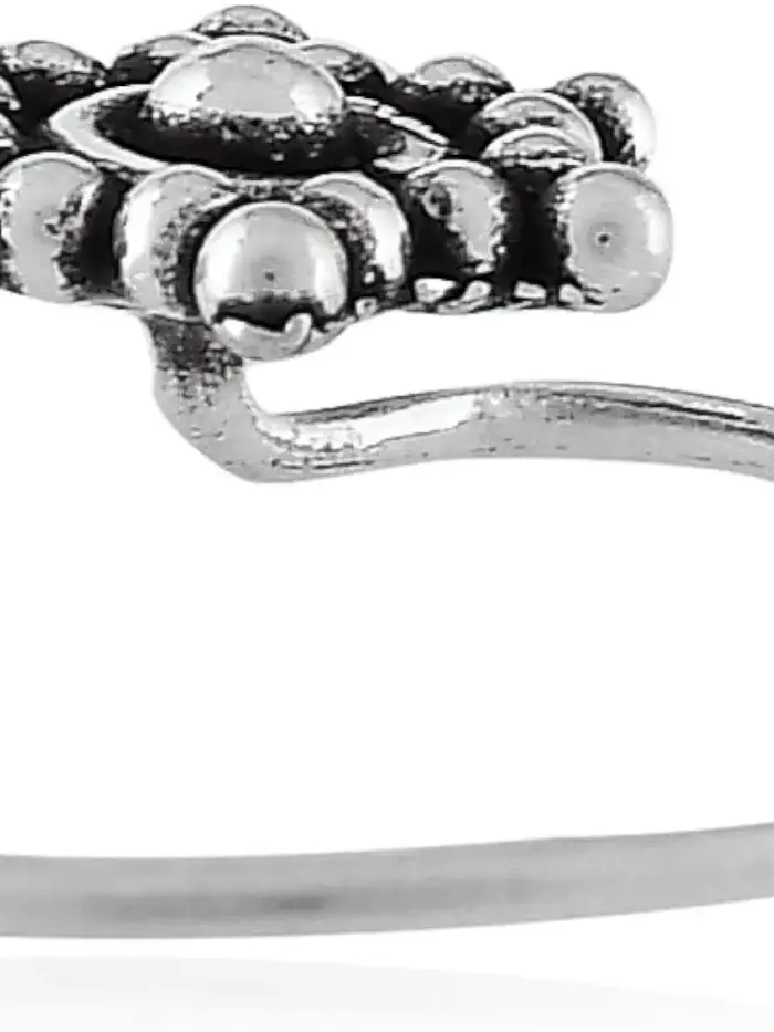 sterling Silver Antique oxidised Nose Pin
