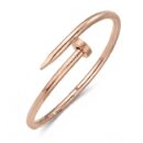 ARTIFICIAL TREE Stainless Steel Anti Tarnish Nail Bracelet Kada for Women & Girls | Openable Designer Bangle | Waterproof Jewelry | Gold, Silver & Rose Gold 1 Piece