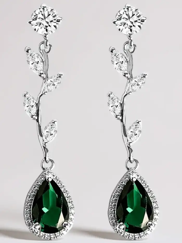 Sterling Silver Butterfly Pendant Earring