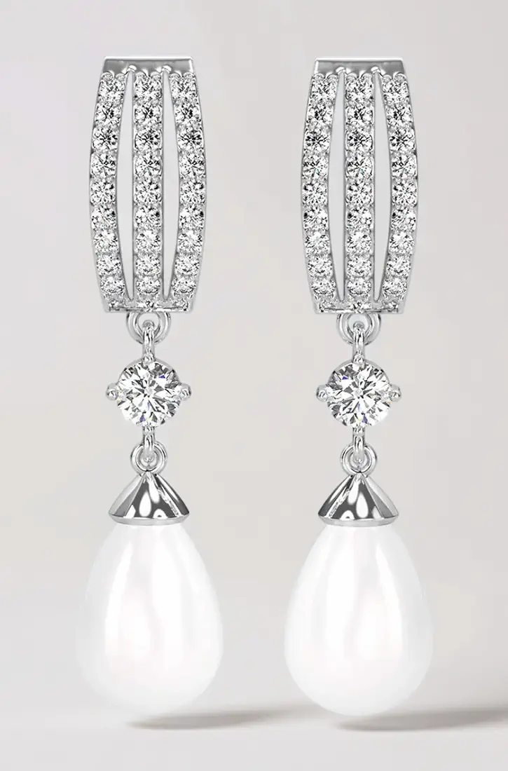 Sterling Silver Leafy Green Necklace Jewellery Set With Earrings