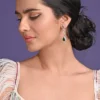 Sterling Silver Butterfly Pendant Earring - Image 3