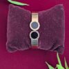 Women Black Stainless Steel Kada Bracelet - Image 3