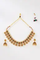 Fashion Frill Necklace Set For Women | Pearls jewellery set